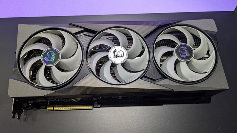 MSI introduced a cooling system with crystal and bronze fan blades for new graphics cards