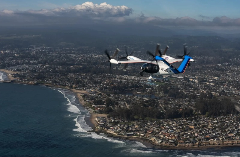 In the United States partial use of electric air taxis in commercial flights has been approved