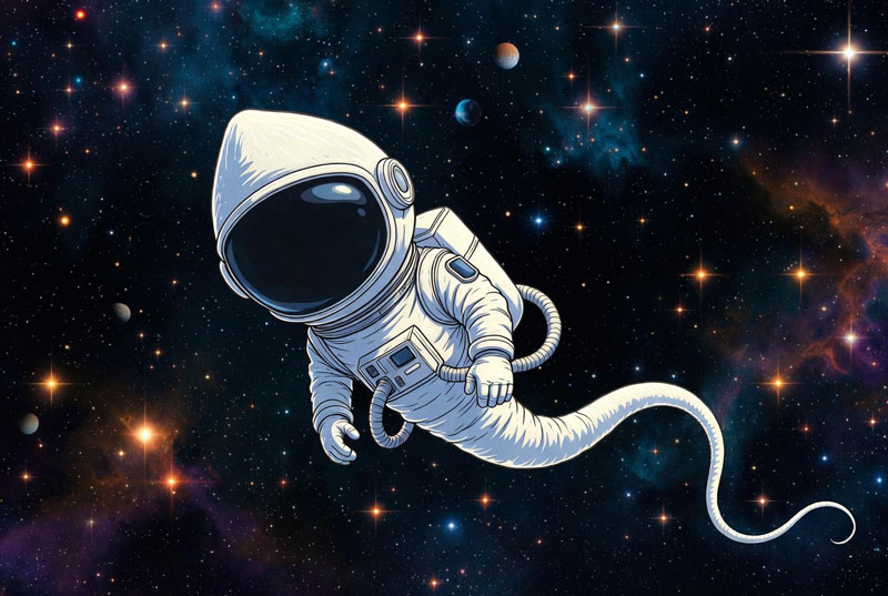 Space colonization is in danger: the lack of gravity disrupts the "navigator" of spermatozoa