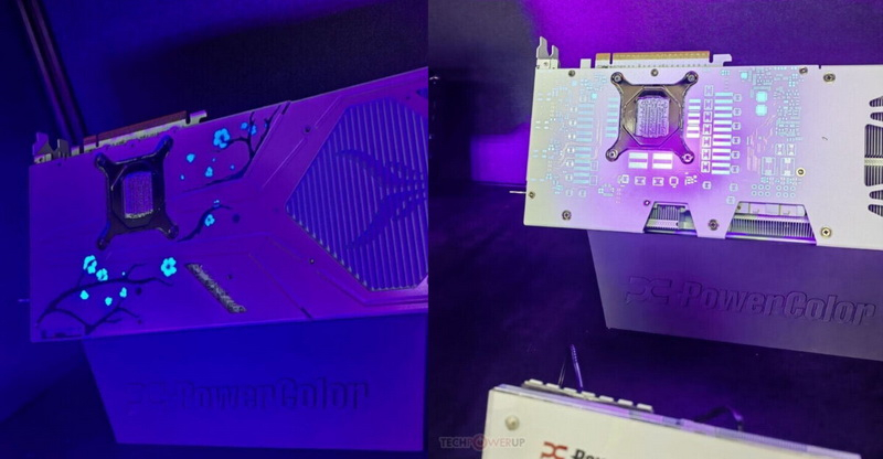 PowerColor introduced the Radeon RX 9000 cards, shining in ultraviolet