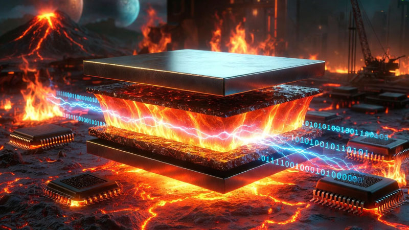 American scientists have developed a memory that operates up to 700 °C—suitable for Venus, nuclear reactors, and artificial intelligence