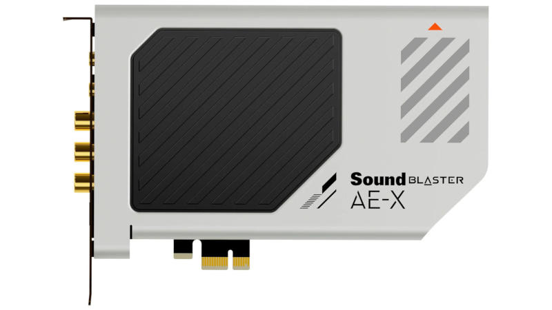 Creative released the Sound Blaster AE-X sound card, capable of processing 32-bit audio at speeds up to 384 kHz