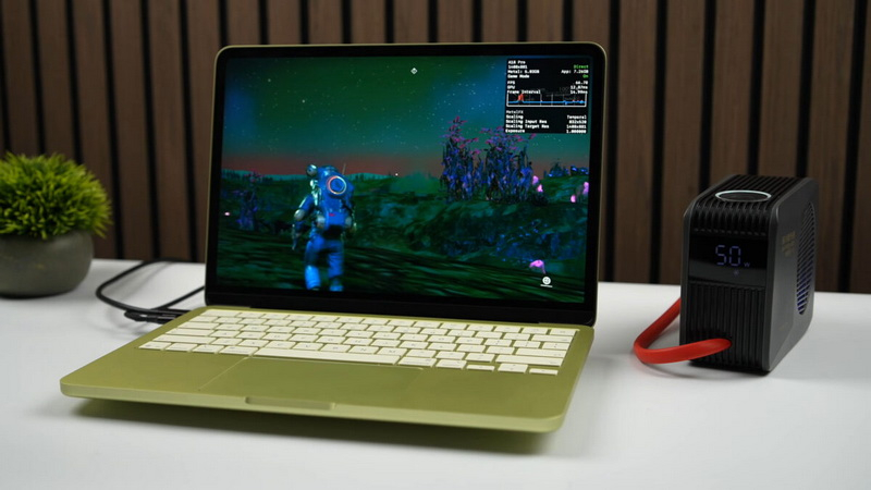MacBook Neo received a liquid cooler, and now its performance in No Man’s Sky has doubled