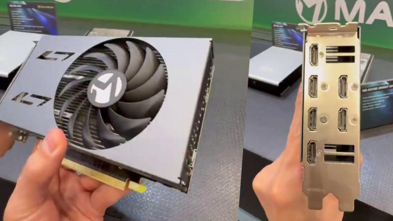 MaxSun unveiled the ten-year-old Radeon RX 580 with a six-port HDMI output at Computex 2026