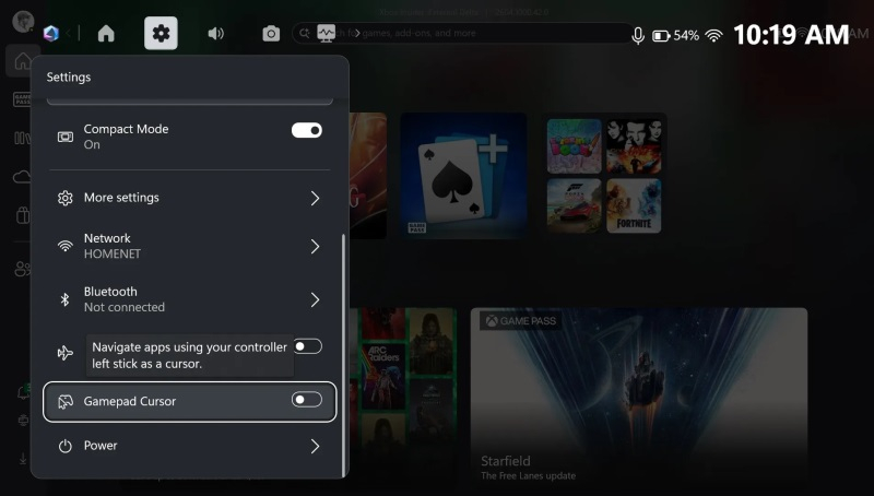 Microsoft introduced the Gamepad Cursor—a virtual mouse for portable consoles running Windows