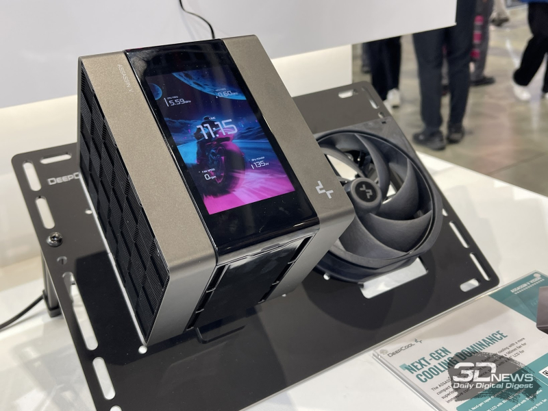 DeepCool showcases at Computex 2026: wireless fans, coolers with built‑in displays, and power supplies up to 3,200 W