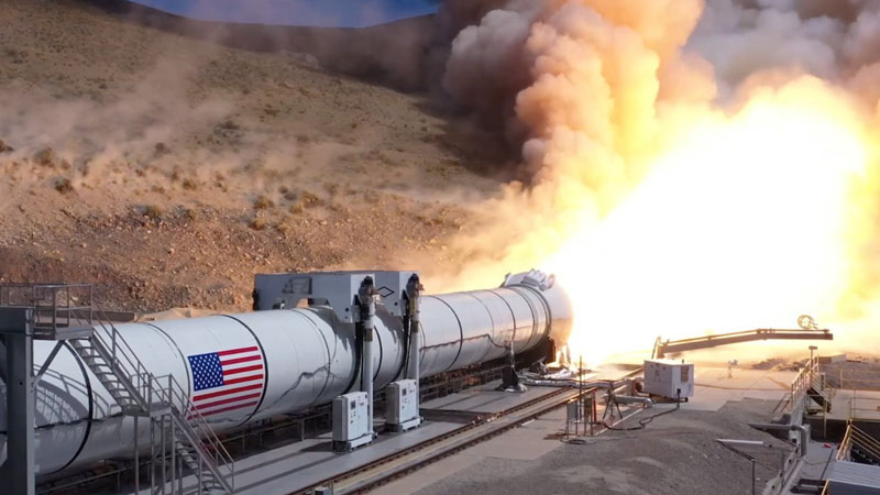 The United States is developing a restartable solid‑fuel engine for rockets to simplify and increase the reliability of satellites.