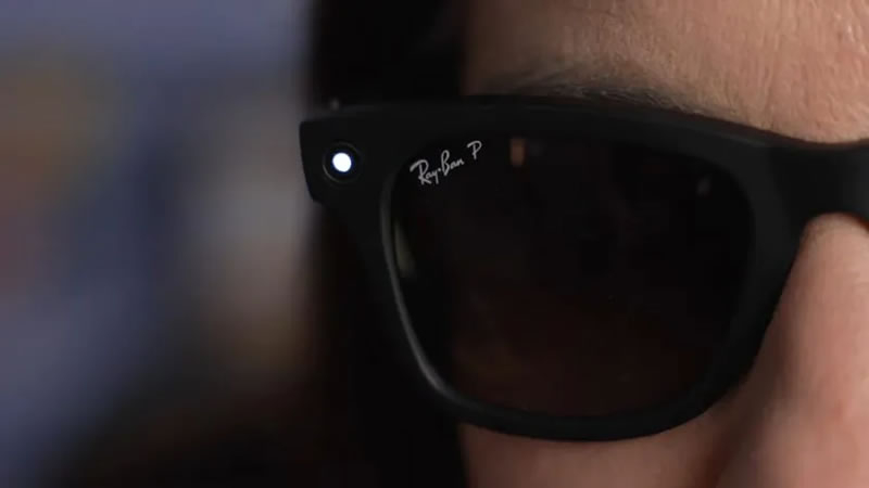 Meta may implement facial recognition using a camera in glasses
