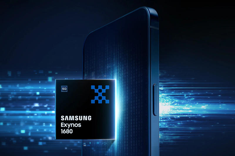 Samsung released the 4‑nm Exynos 1680 chip for mid‑range smartphones