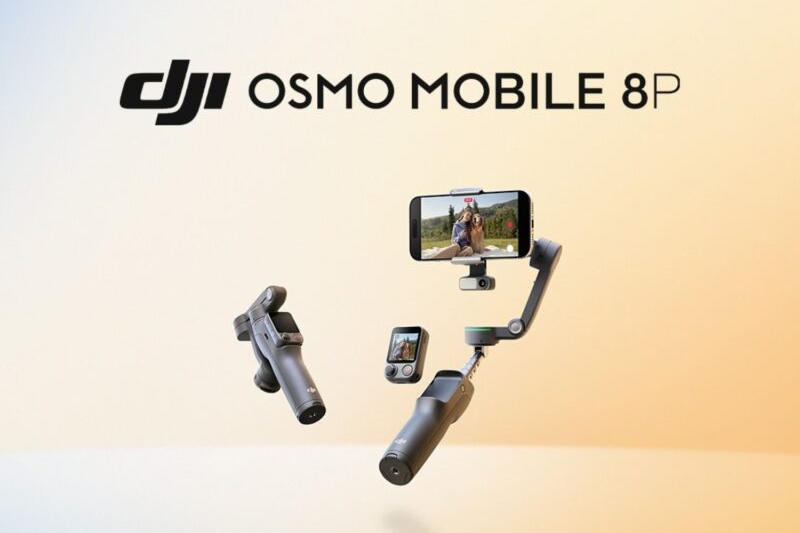 A new stabilizer for the DJI Osmo Mobile 8P featuring a removable controller‑display has been released onto the market.