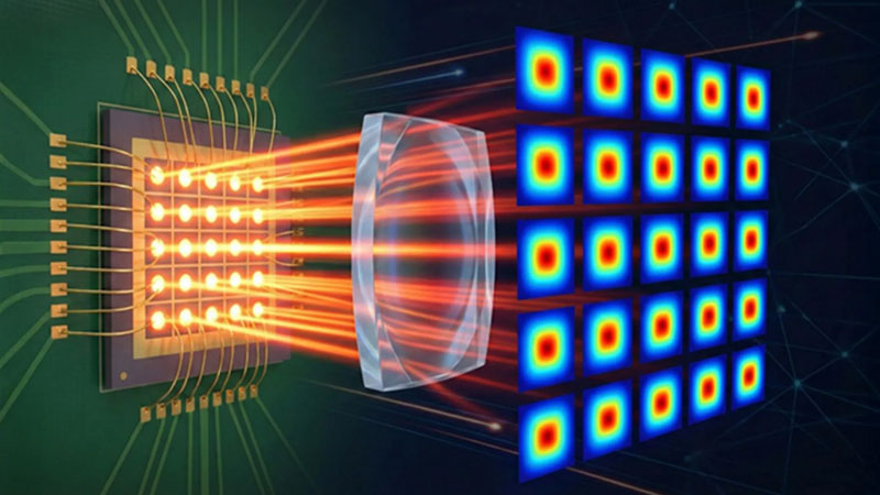 Wireless optical networks in indoor environments have achieved new record speeds and efficiencies