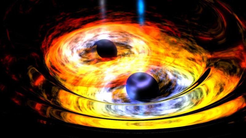 Black holes of the heaviest masses are formed not from stars but by the merging of large voids, scientists have discovered
