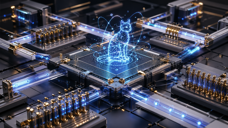 IonQ unveiled "quantum cats," unlocking the secrets of reliable quantum machines.