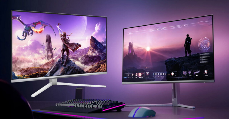 Philips launched the 31.5-inch gaming monitor Evnia 32M2N8900X with QD-OLED technology, 4K resolution, a 240 Hz refresh rate, and Ambiglow backlighting