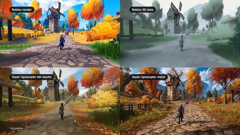 Roblox is developing Reality—a photorealistic gaming platform with AI rendering, calling it “DLSS 5 at home.”