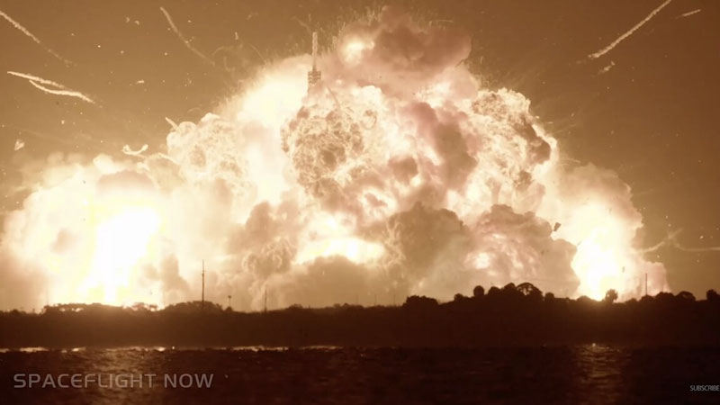 Answer to the question about safe procedures during launch: the explosion of a heavy Blue Origin rocket reveals safety details