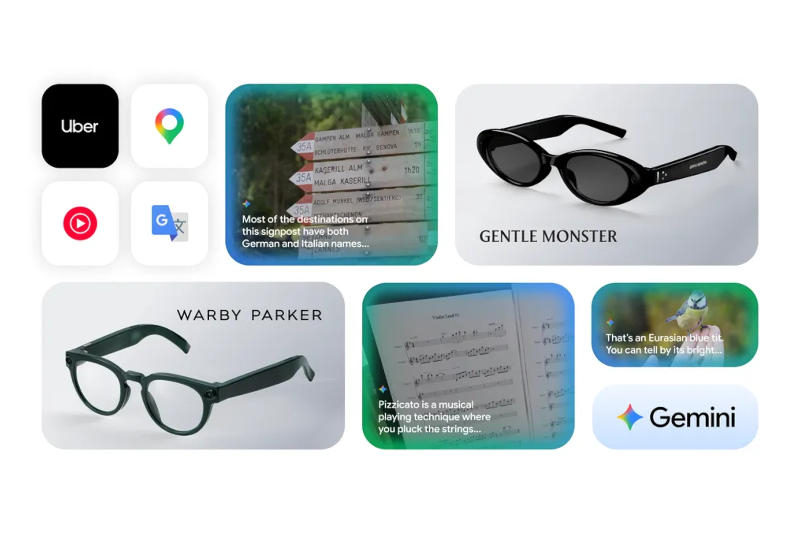 Google promises to bring smart glasses for Android XR to market this fall, leveraging Gemini and a wide range of designs.