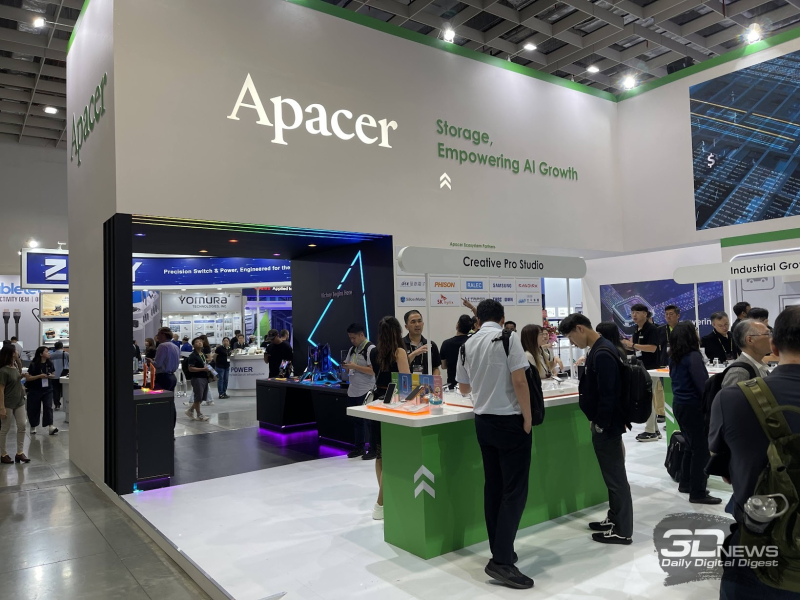 Apacer at Computex 2026: DDR5‑9200, fast SSDs with cooling and much more