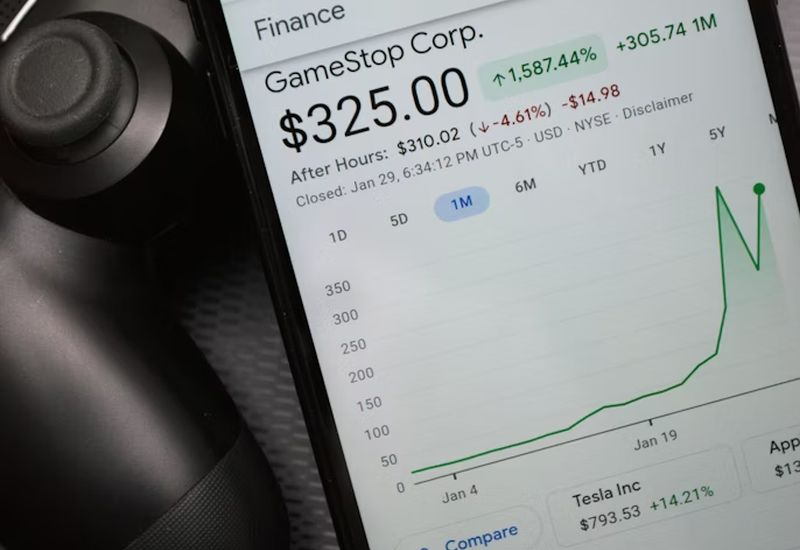 GameStop announced plans to buy eBay for $56 billion.