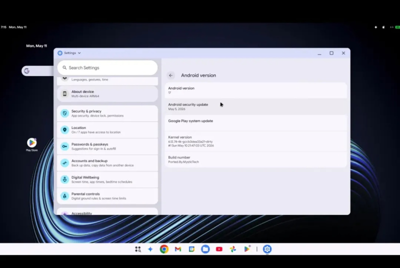 Leak of a 16‑minute demo video of the Google Aluminium OS before its official announcement