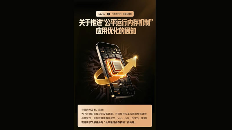Xiaomi, Oppo, Vivo, and Honor are jointly developing solutions to prevent phone overheating and crashes