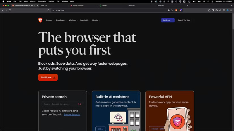 Brave developers valued the feature of hiding their own browser settings at $60.