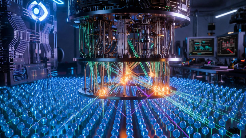Google will steer quantum machines onto a hybrid path, combining superconducting qubits with neutral atoms.