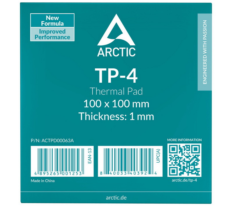 Arctic unveiled the highly efficient thermal gaskets TP‑4